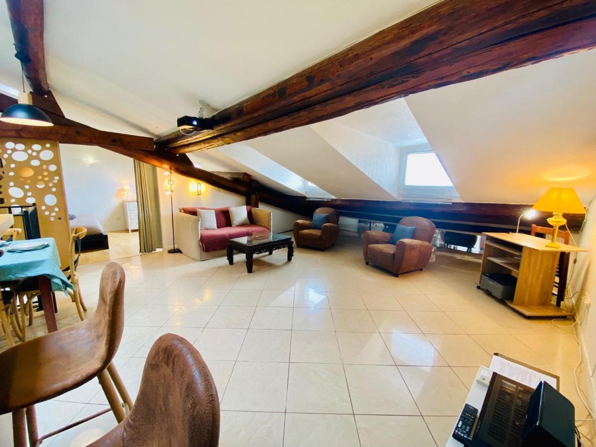 Apartamento "Gigi" Superbe Loft En Plein Coeur De Sete - Terrasse Exterior foto